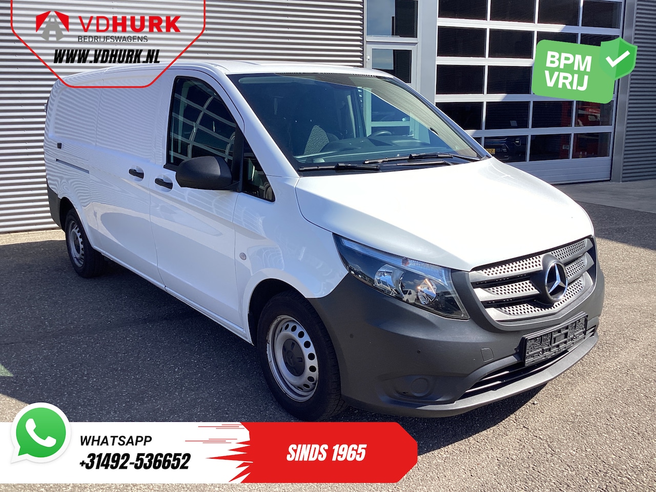 Mercedes-Benz Vito - 116 CDI Aut. L3 Carplay/ Cruise/ Airco/ Camera/ PDC - AutoWereld.nl