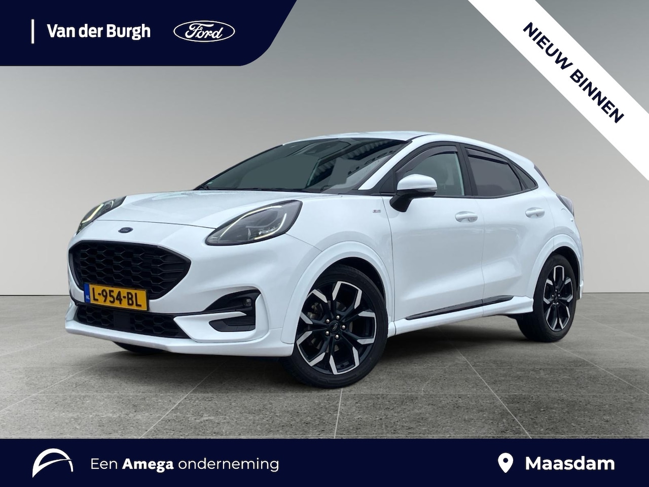Ford Puma - ST-Line X 1.0 EcoBoost Hybrid 125pk Trekhaak - Parkeersensoren - B&O - AutoWereld.nl