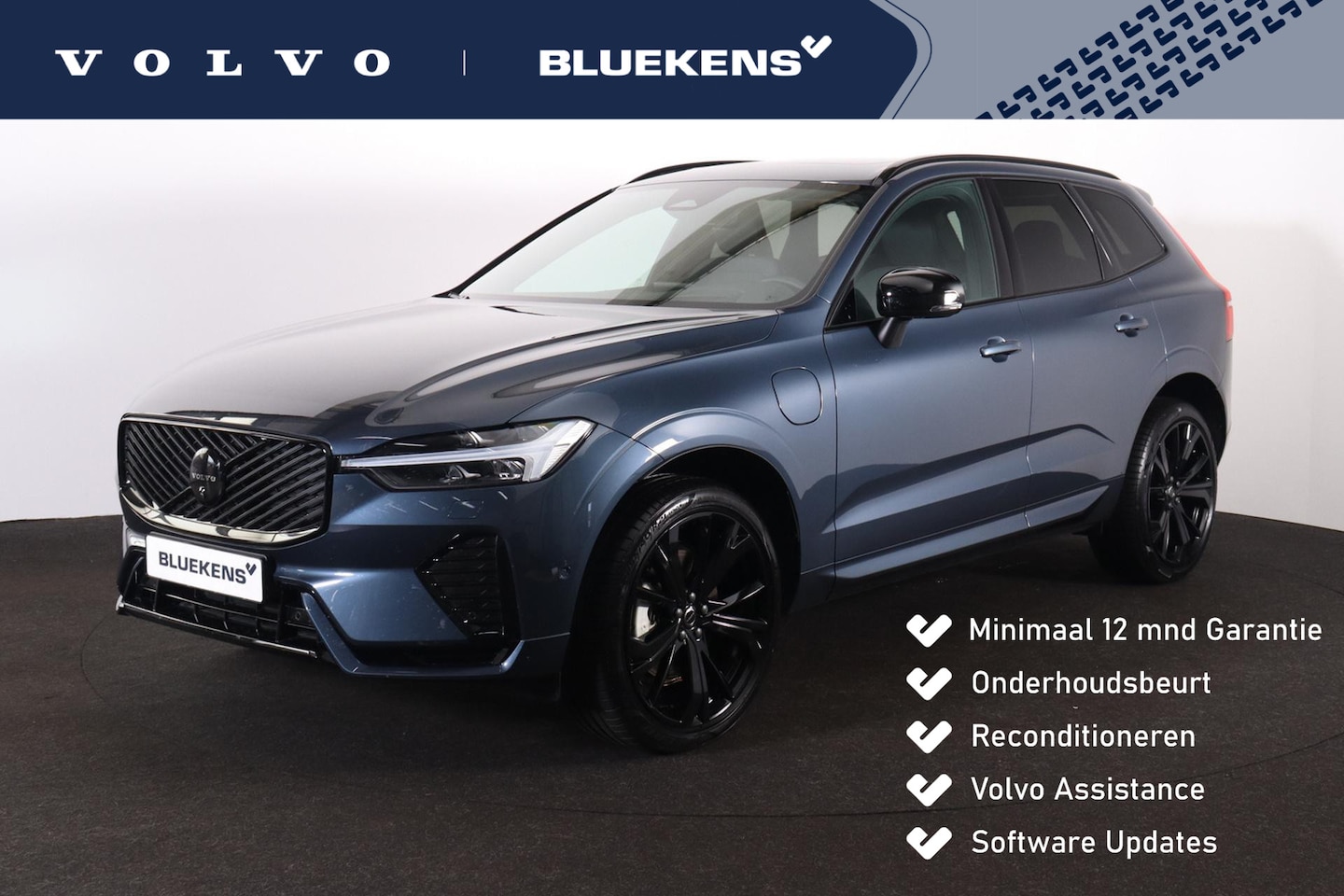 Volvo XC60 - T8 Recharge AWD Plus Black Edition - Panorama/schuifdak - IntelliSafe Assist & Surround - - AutoWereld.nl