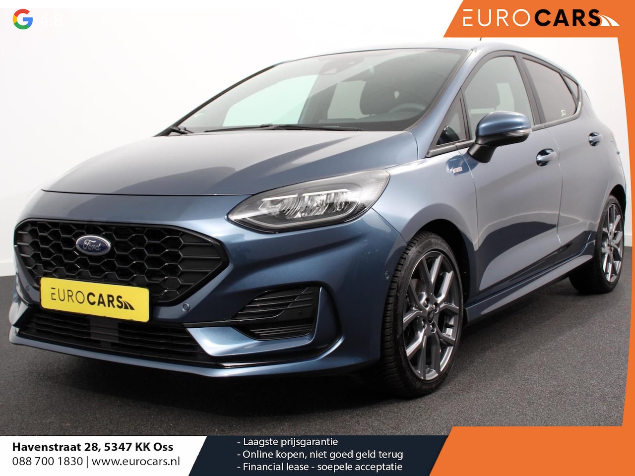 Ford Fiesta - 1.0 EcoBoost 101pk ST-Line Navigatie Apple Carplay/Android Auto Camera Cruise Control Stoe - AutoWereld.nl