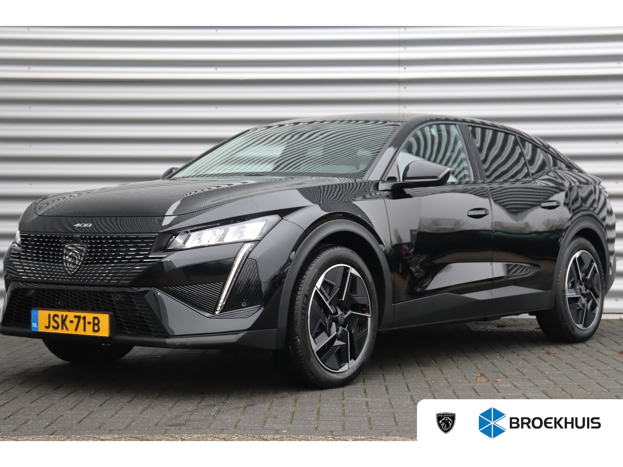 Peugeot 408 - 1.6 HYBRID 225PK ALLURE AVANTAGE AUTOMAAT / NAVI / LEDER / LED / PDC / 19" LMV / 360 CAMER - AutoWereld.nl