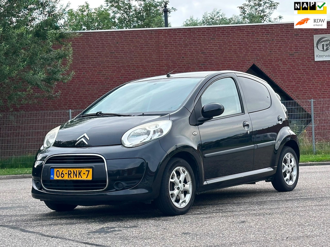 Citroën C1 - 1.0-12V Exclusive Automaat*5DR*Airco*Half leder*NAP*LM velgen*2e eigenaar* - AutoWereld.nl