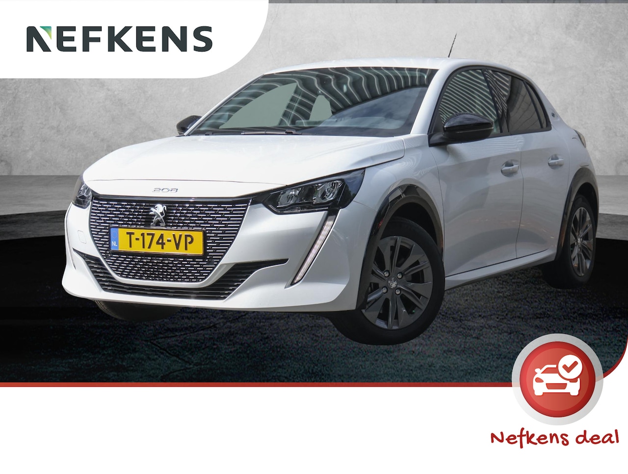 Peugeot e-208 - Allure Pack 50kWh | 1ste eigenaar | Accu 99% | Camera | LEER/Stof | Navigatie | Climate | - AutoWereld.nl