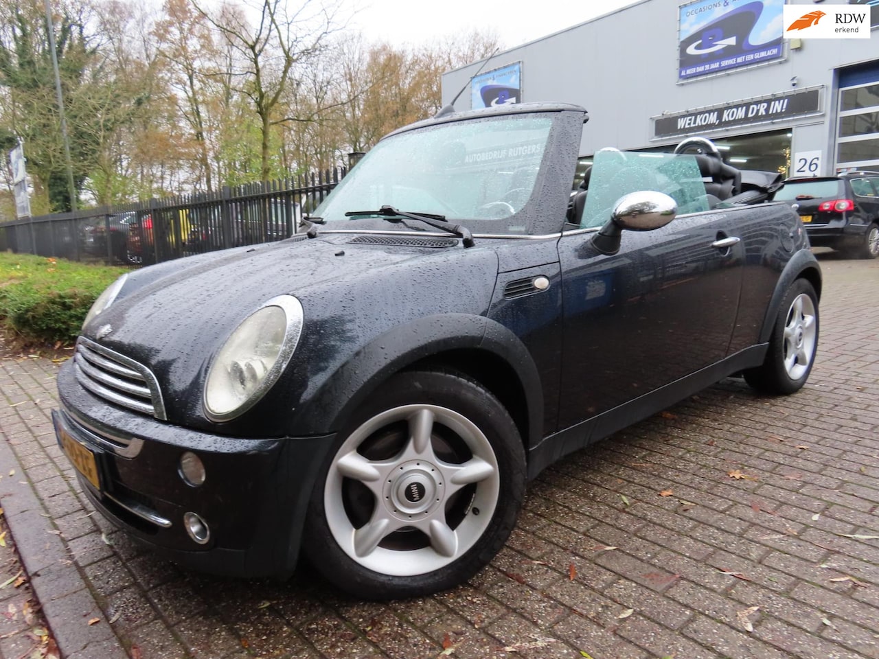 MINI Cabrio - Mini 1.6 One CABRIO - AutoWereld.nl