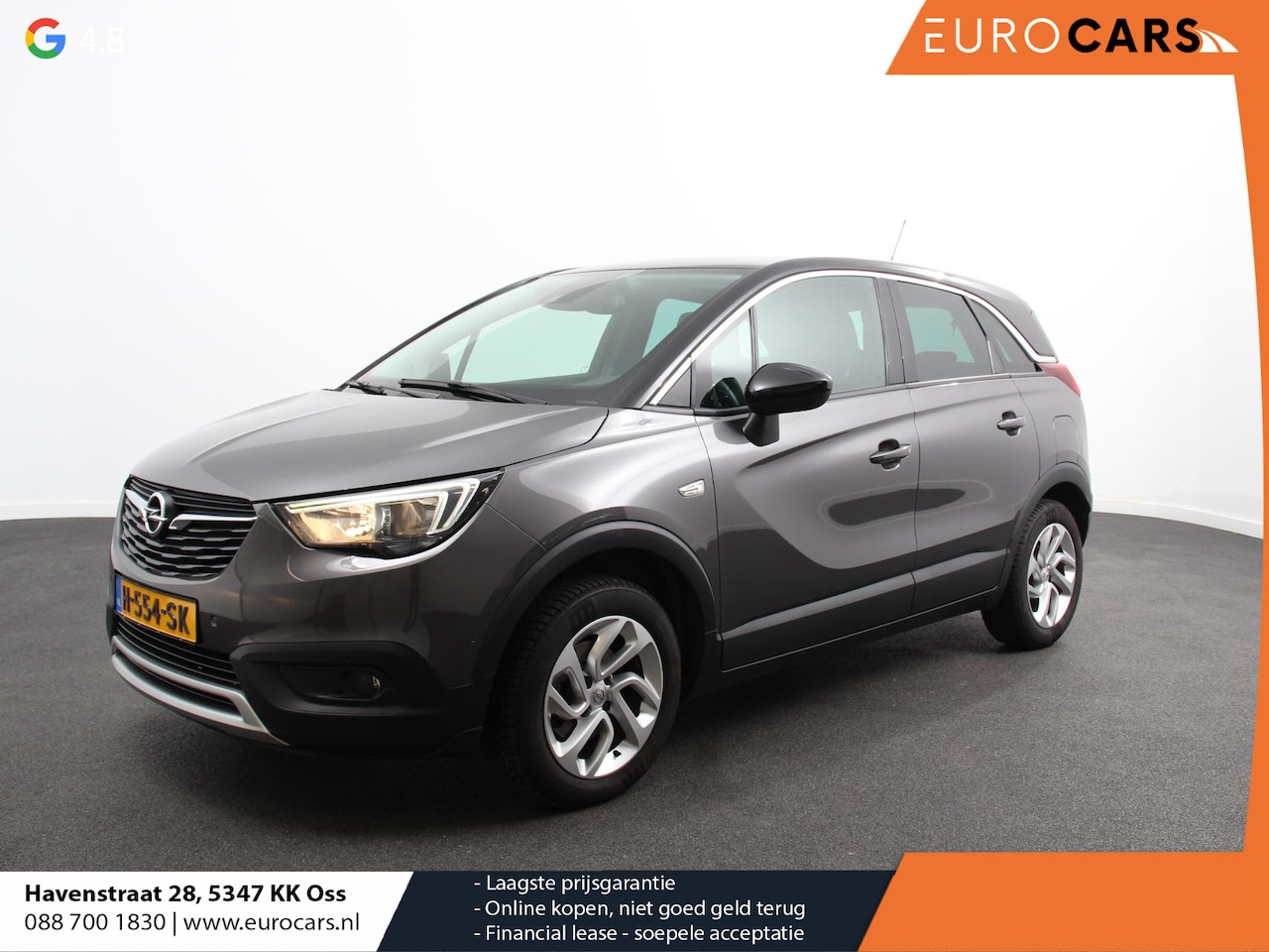 Opel Crossland X - 1.2 Turbo Innovation Climate control Cruise control Lichtmetalen velgen Navigatie Apple Ca - AutoWereld.nl