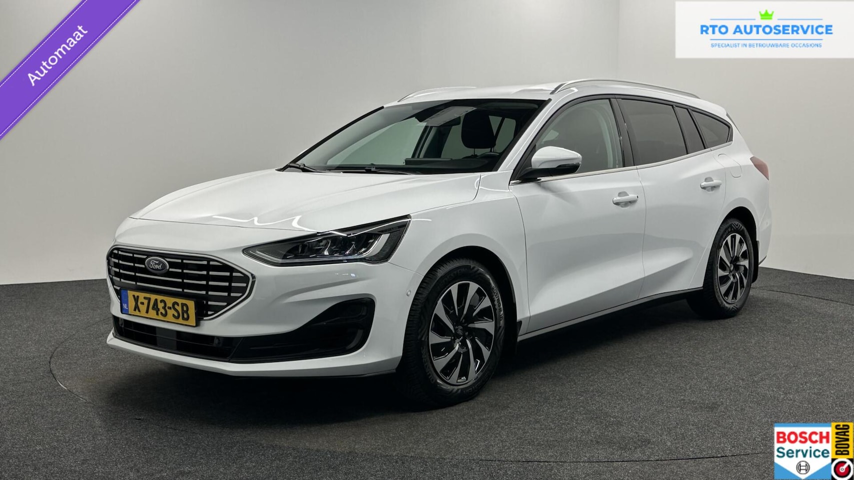 Ford Focus Wagon - 1.0 EcoBoost Hybrid Titanium X CAMERA CARPLAY NAVI CRUISE. - AutoWereld.nl