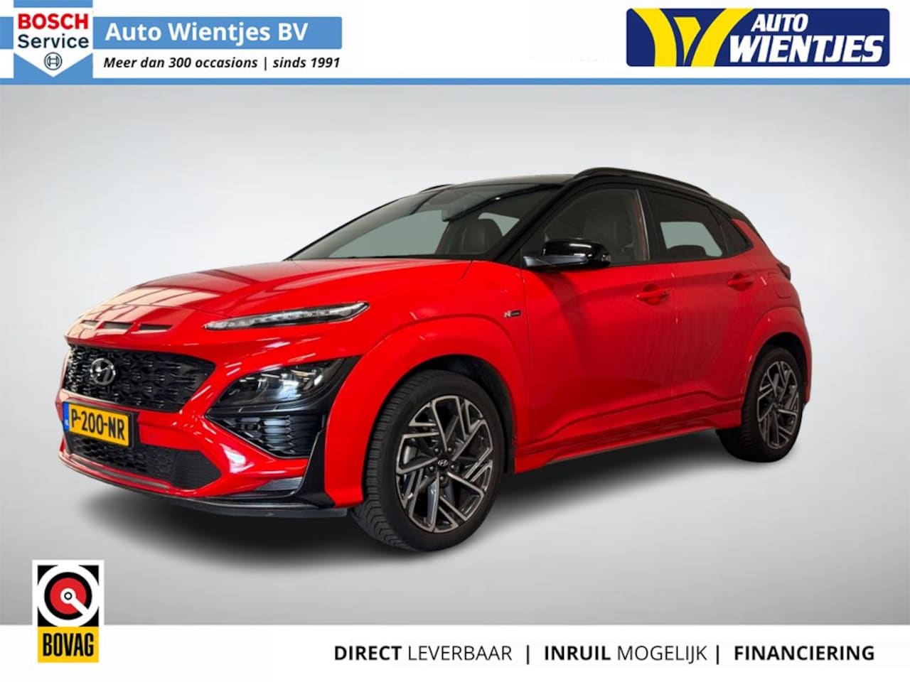 Hyundai Kona - 1.0 T-GDI | N Line | Navi | Camera | Leer Alcantara - AutoWereld.nl