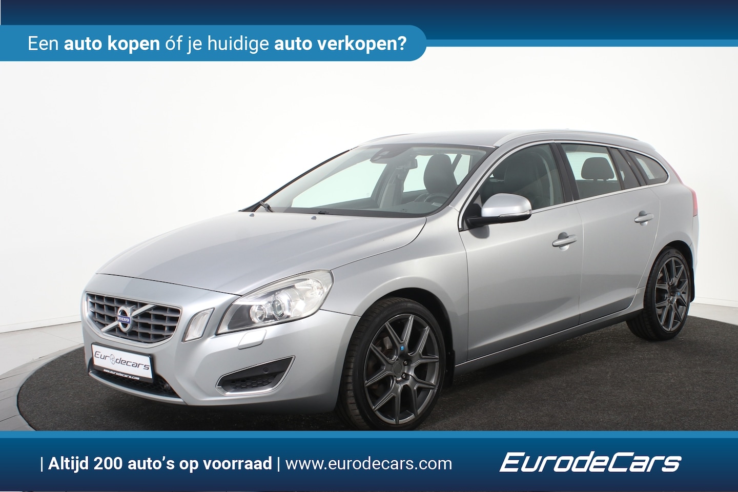 Volvo V60 - 1.6 T3 Ocean Race *Leer*Navigatie*Trekhaak* - AutoWereld.nl