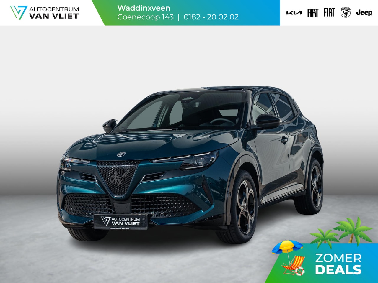 Alfa Romeo Junior - Elettrica Ti 54 kWh | Clima | Adapt. Cruise | Keyless | Handsfree A-Klep | PDC rondom | Pa - AutoWereld.nl
