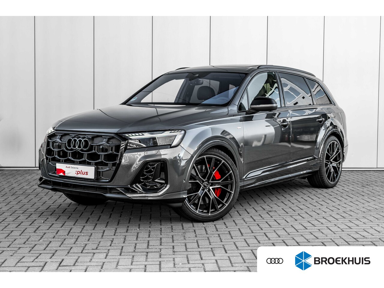 Audi Q7 - 55 TFSI e quattro Pro Line S 394 PK | Trekhaak | Panoramadak | B&O | Laser LED | Omgevings - AutoWereld.nl