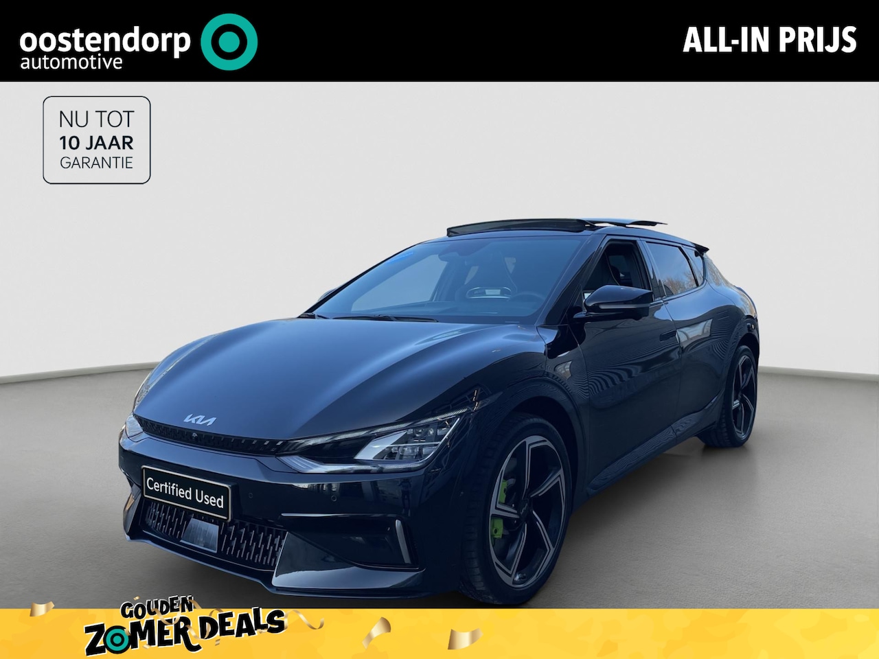 Kia EV6 - GT AWD 77 kWh | SOH 98,4 | BTW | 580 pk | Merdian | - AutoWereld.nl