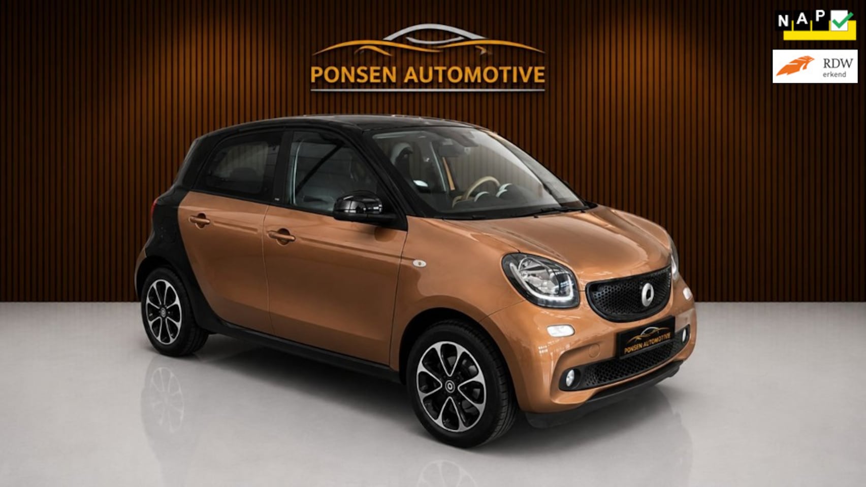 Smart Forfour - 1.0 Prime veel opties - AutoWereld.nl