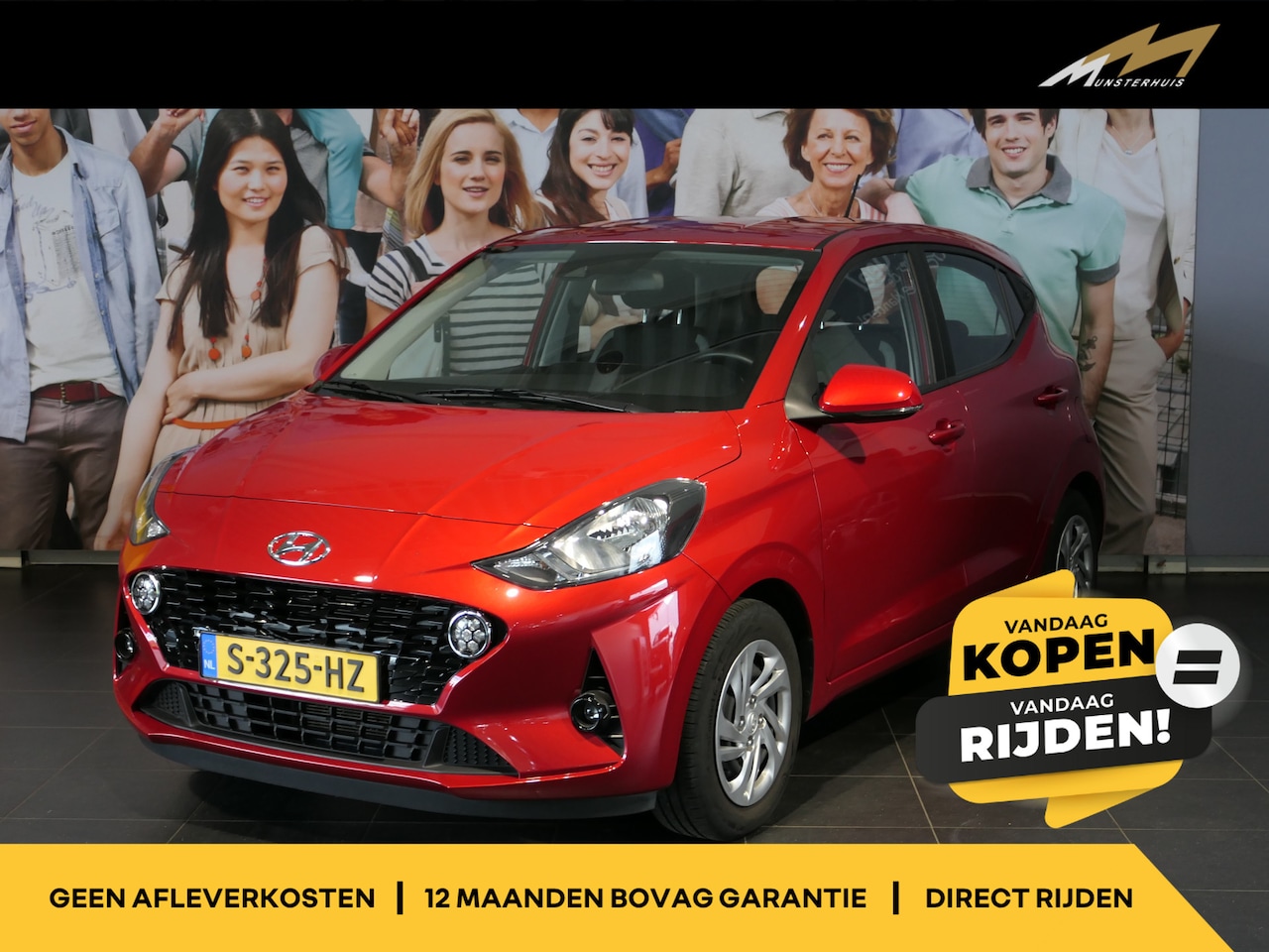 Hyundai i10 - 1.0 Comfort Smart - Afneembare trekhaak - Navi - Apple carplay/ Android auto - Camera - Bl - AutoWereld.nl