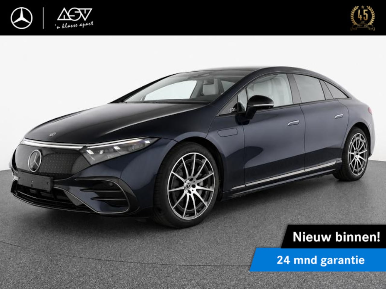 Mercedes-Benz EQS - 350 AMG Premium Plus 96 kWh Accu | Hyperscreen | Trekhaak wegklapbaar | Panorama - Schuifd - AutoWereld.nl