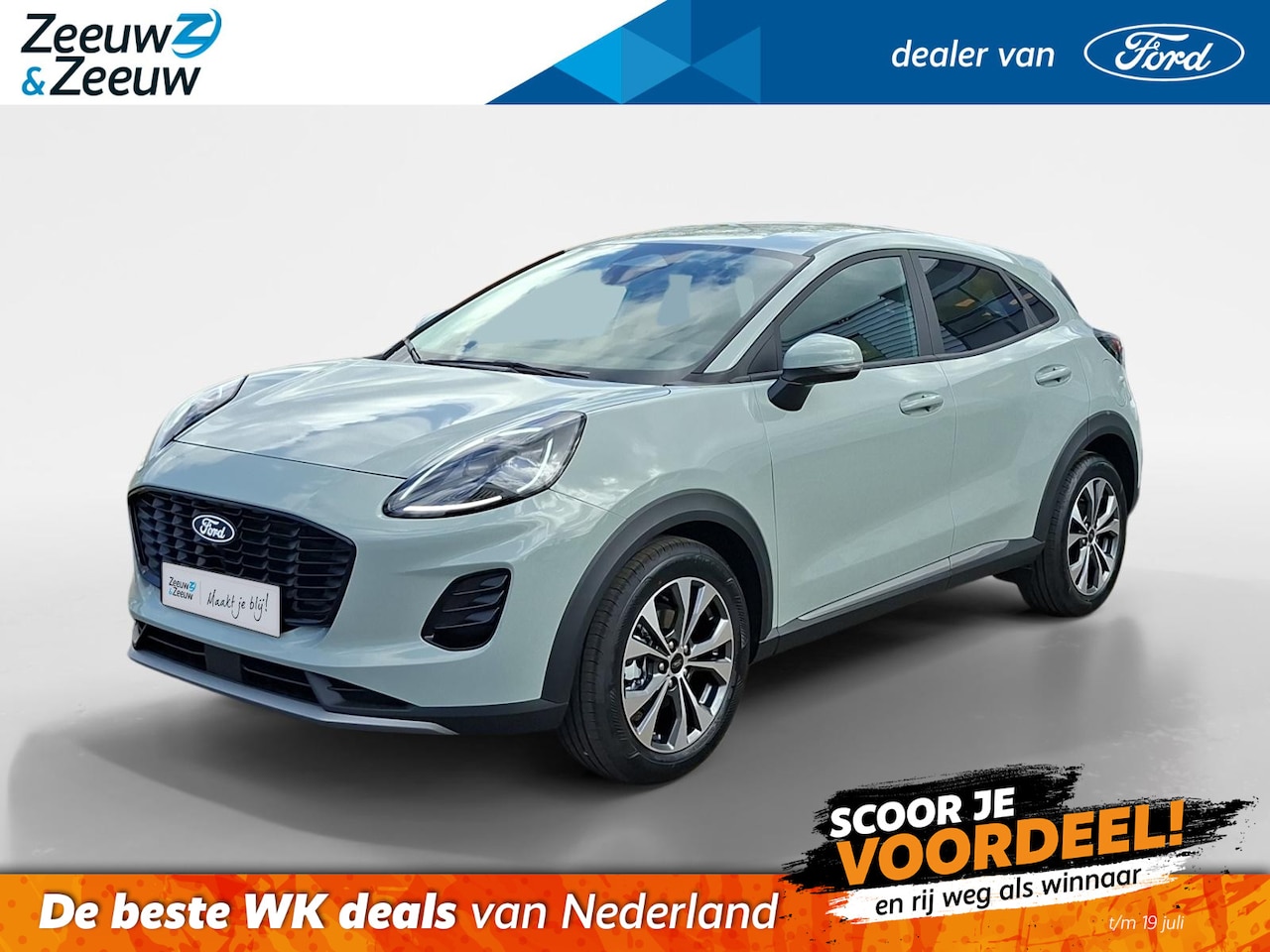 Ford Puma - 1.0 EcoBoost Hybrid Titanium | 3 Weken Verwachte Levertijd | €5.000.- Ready Set Ford Bonus - AutoWereld.nl