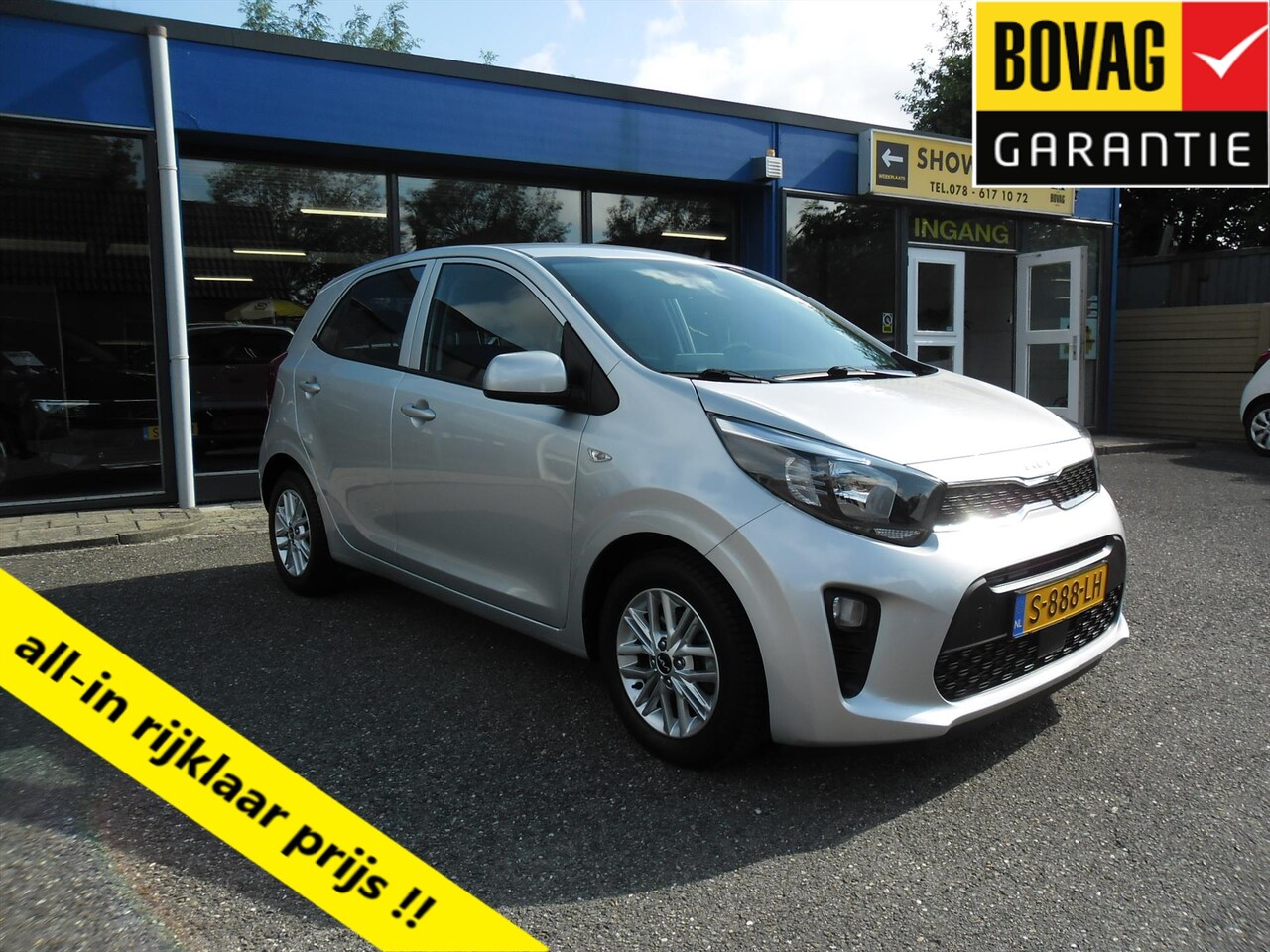 Kia Picanto - 1.0 DPi 5 DRS DYNAMIC LINE NAV AIRCO LMV CAMERA LED RIJKLAARPRIJS - AutoWereld.nl