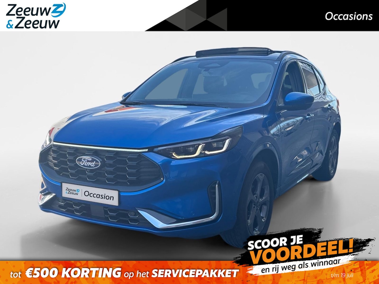 Ford Kuga - ST-line X | Trekhaak| B&O audio| Panorama dak| Winter Pack| Memory stoelen - AutoWereld.nl