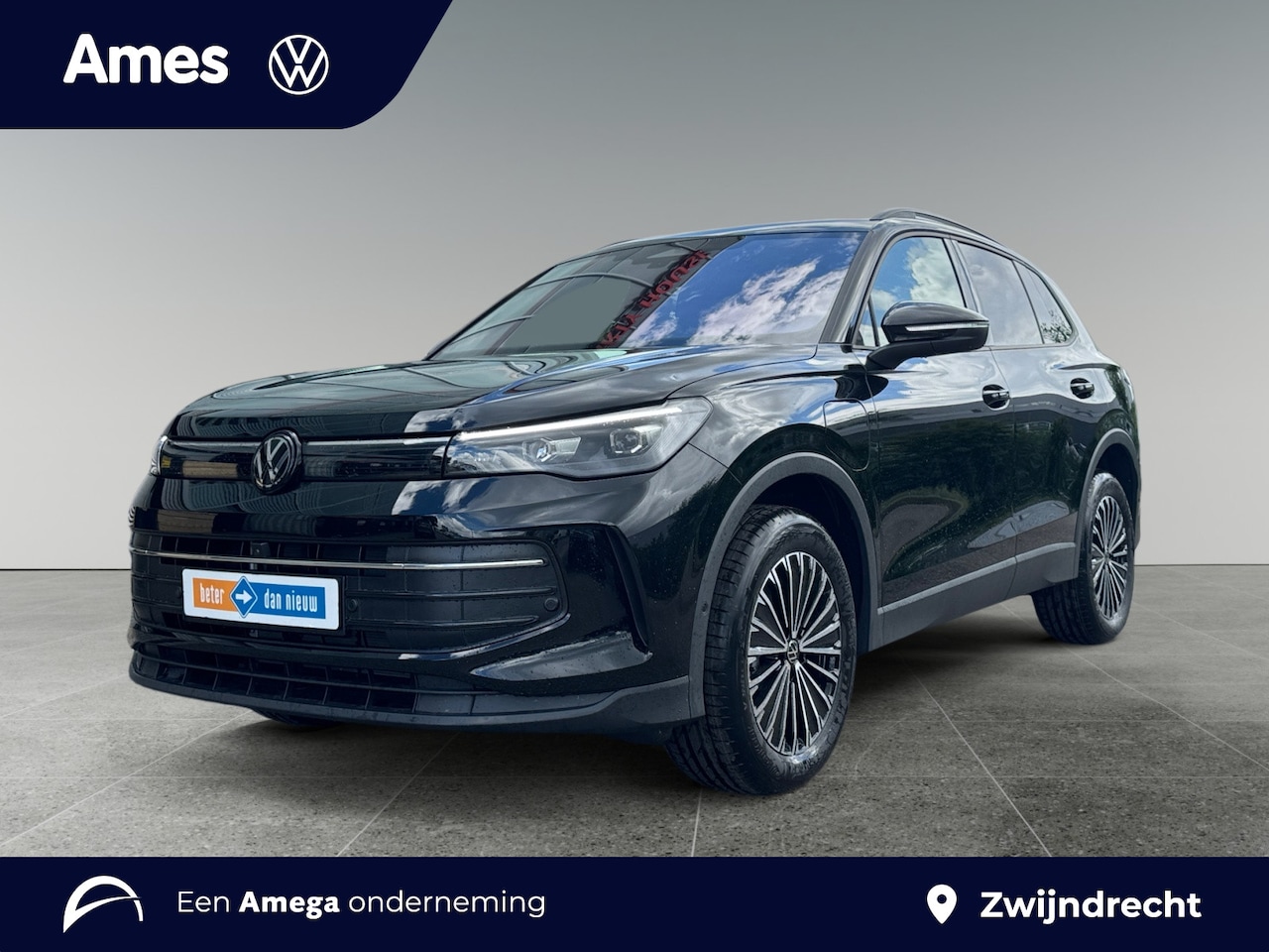 Volkswagen Tiguan - 1.5 204pk eHybrid Life Edition 360 graden camera 'Area View' | 	Design Pakket Dark | Adapt - AutoWereld.nl