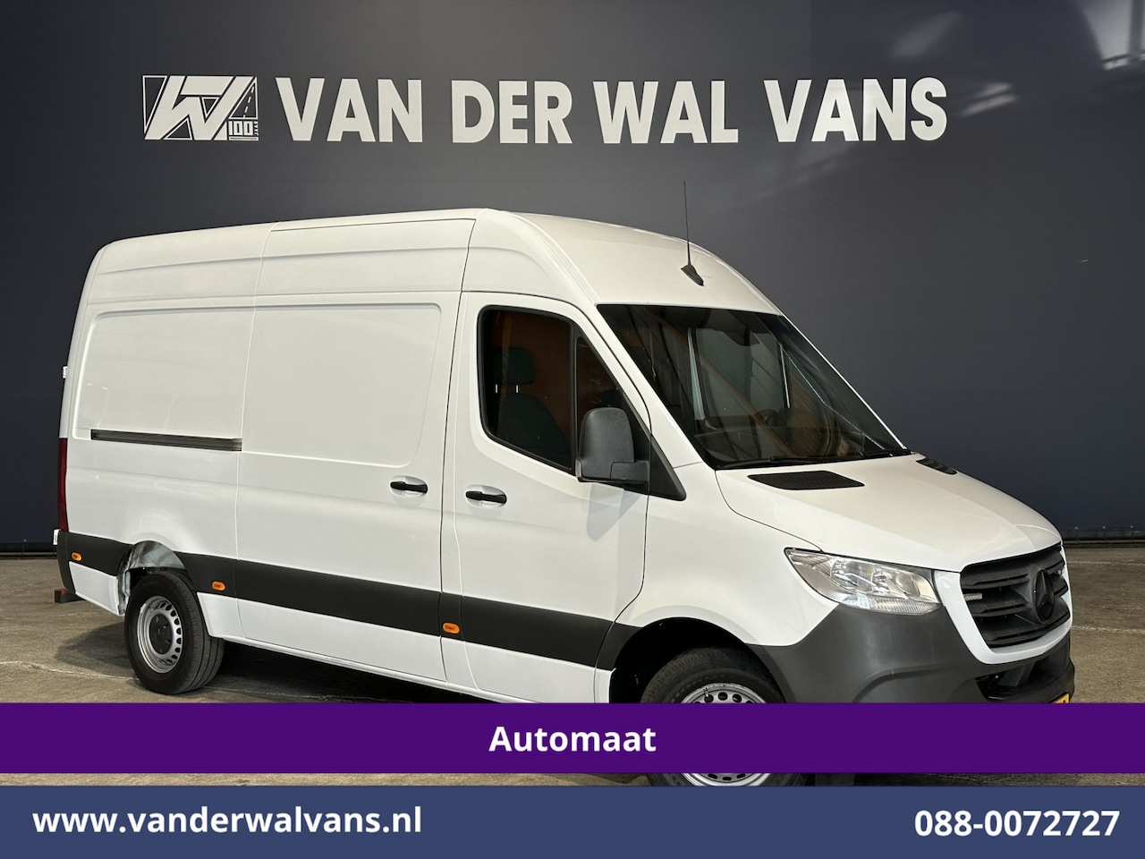 Mercedes-Benz Sprinter - 316 CDI 164pk Automaat 3500kg Trekhaak L2H2 Euro6 Airco | Camera | Apple Carplay | Standka - AutoWereld.nl