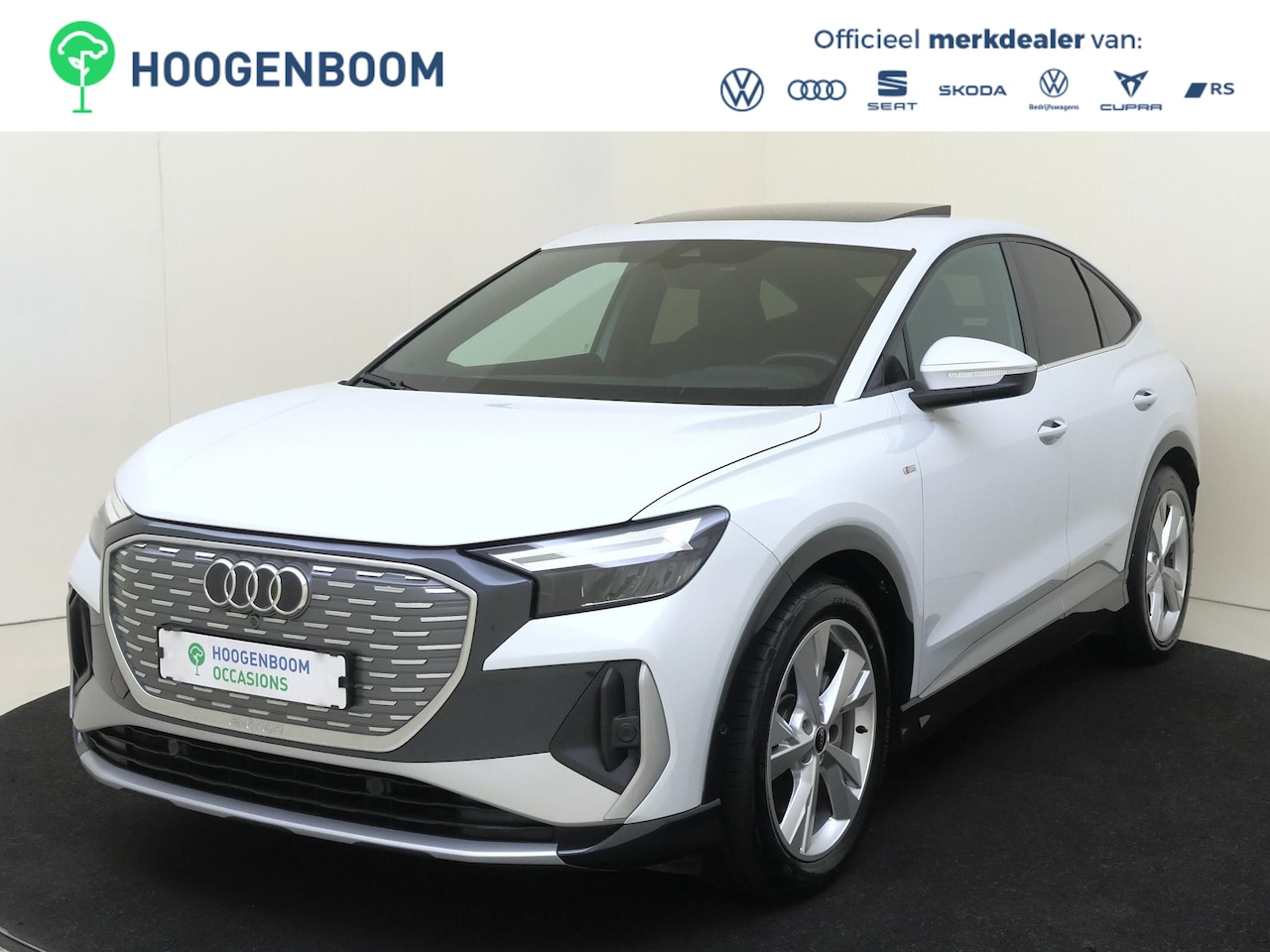 Audi Q4 Sportback e-tron - 40 S edition 77 kWh | SoH 92% | Panoramadak | Head-up display | Keyless | Adaptieve cruise - AutoWereld.nl