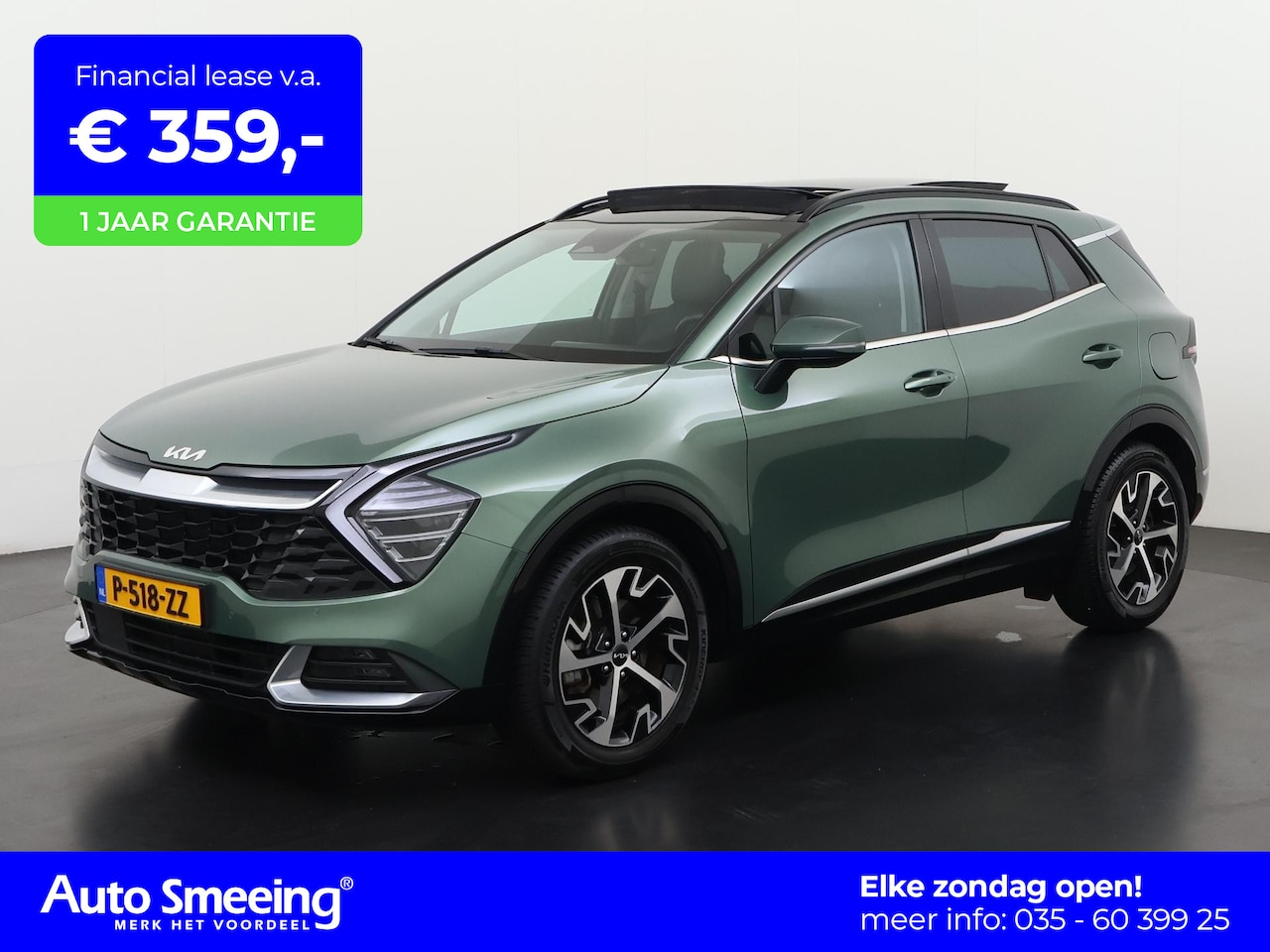 Kia Sportage - 1.6 T-GDi Hybrid DynamicPlusLine | Panoramadak | Zondag Open! - AutoWereld.nl