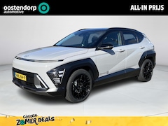 Hyundai Kona - 1.6 GDI HEV Premium | 19" Glossy Black velgenset | Stoelverwarming & ventilatie | 360° cam