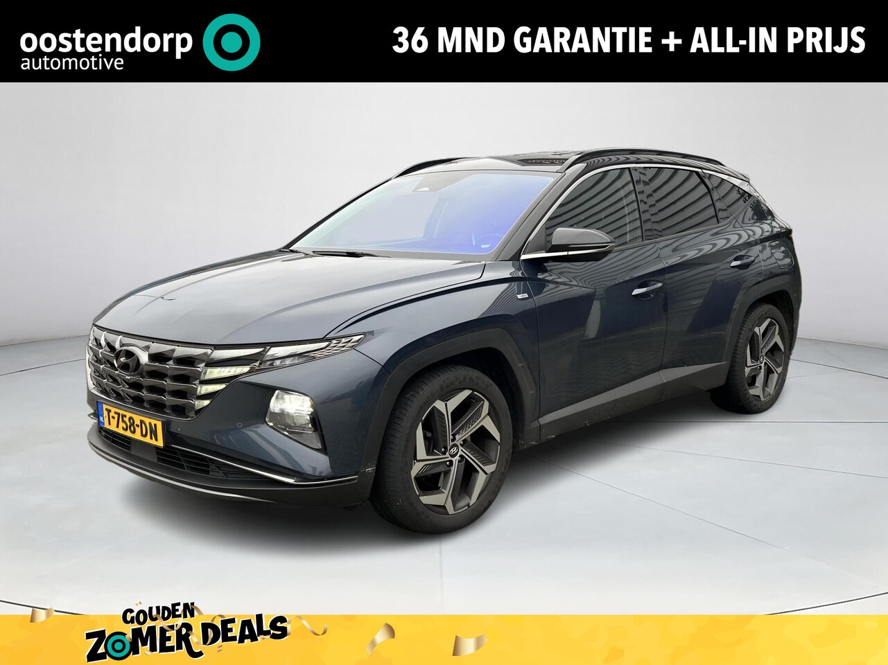 Hyundai Tucson - 1.6 T-GDI MHEV Premium Automaat | Trekhaak | Rijklaarprijs! - AutoWereld.nl