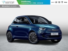 Fiat 500e - Cabrio La Prima 42 kWh | Clima | LED | PDC | JBL Premium Audio | 17" | Camera | BSM | Cann
