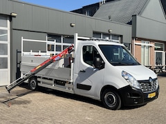 Renault Master - T35 2.3 dCi L3 Energy Maxilift Laadkraan Trekhaak 2500 kg Airco 3-Persoons Open laadbak Pi
