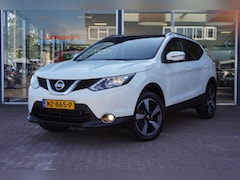 Nissan Qashqai - 1.2 N-Connecta 5deurs | Airco | Panodak | Camera | Vol opties | Trekhaak | Inruil mogelijk