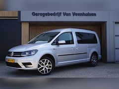 Volkswagen Caddy Maxi - 1.4 TSI 125pk 7-Zits Edition 2x Schuifdeur Leder Navi Stoelverwarming 17inch LM *1e Eigena