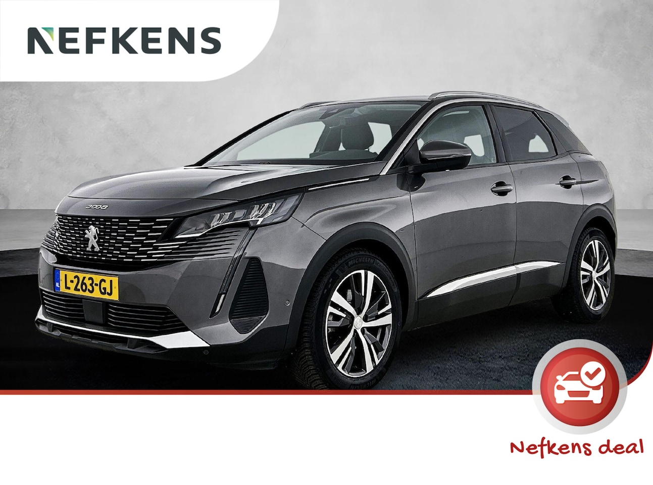 Peugeot 3008 - 1.2 130pk Blue Lease Premium Automaat | Trekhaak | Navigatie | Elektrische Klep | Climate - AutoWereld.nl