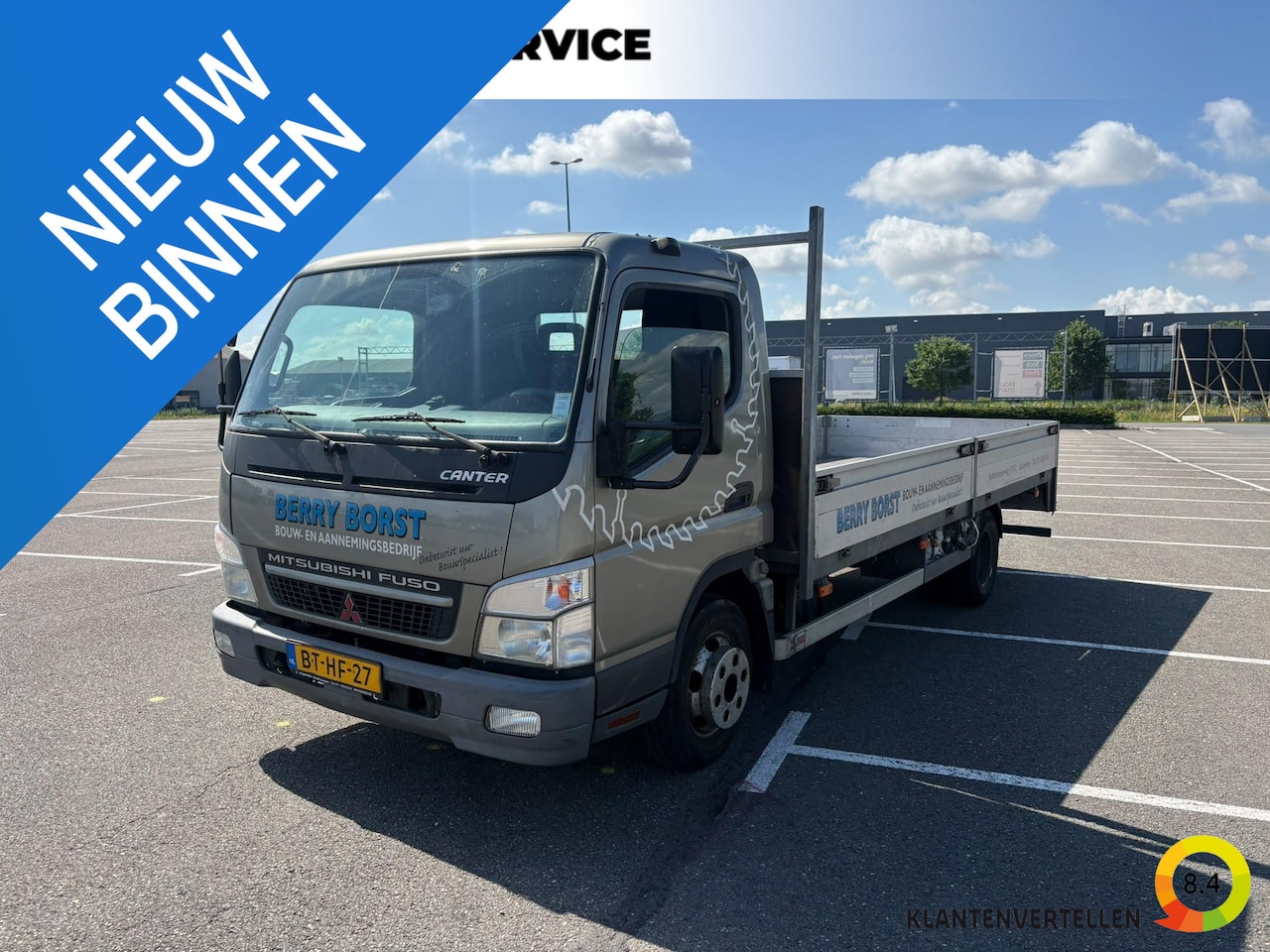 Mitsubishi Canter - 6c14 Airco, radio, trekhaak - AutoWereld.nl