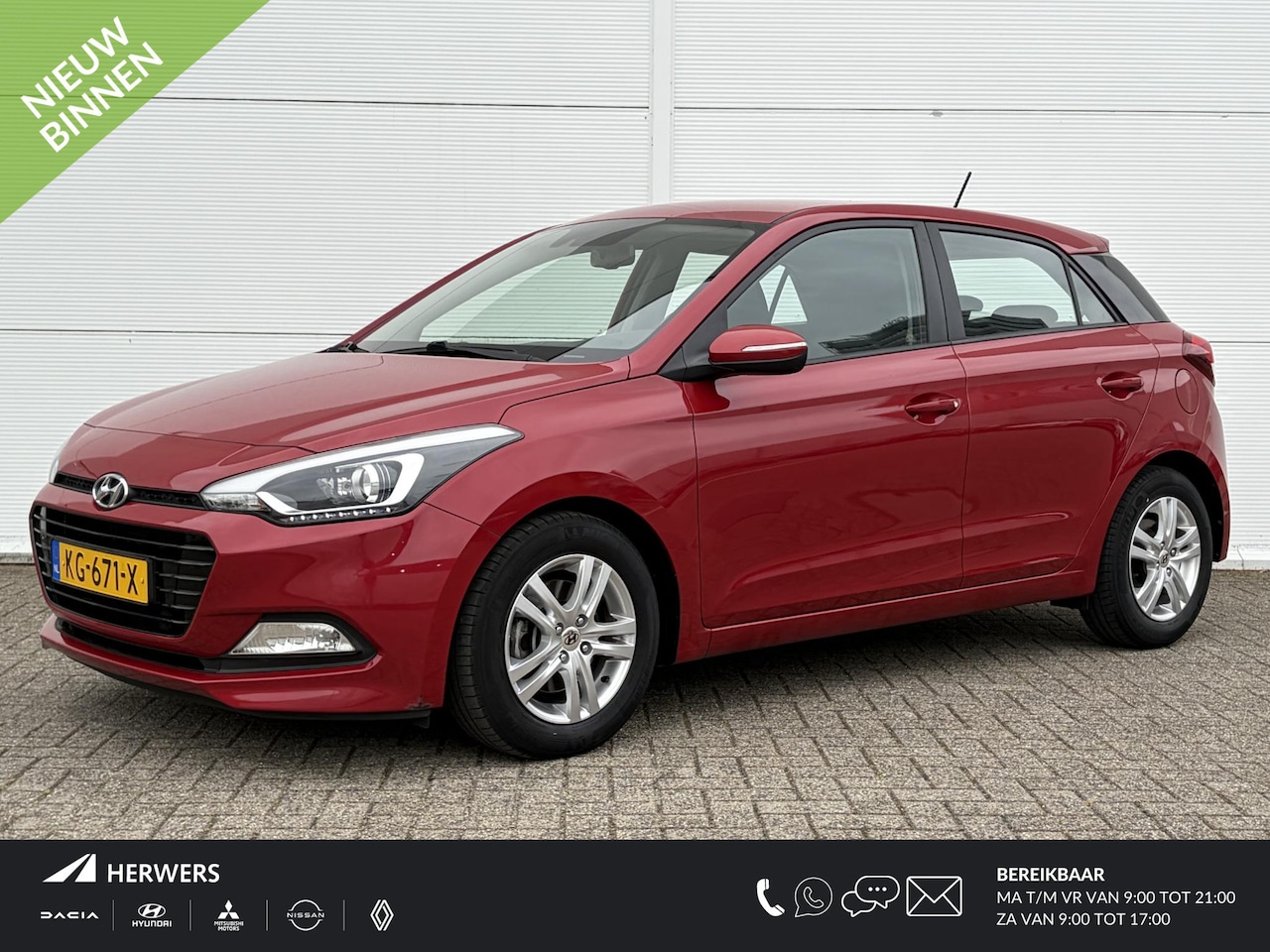 Hyundai i20 - 1.0 T-GDI Comfort / Achteruitrijcamera met parkeersensoren / Cruise control / Airco (autom - AutoWereld.nl