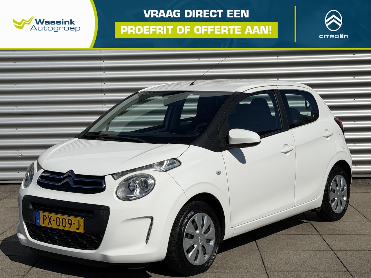 Citroën C1 - 1.0 e-VTi Feel | Handgeschakeld | Airco | Bluetooth | Speedlimiter - AutoWereld.nl