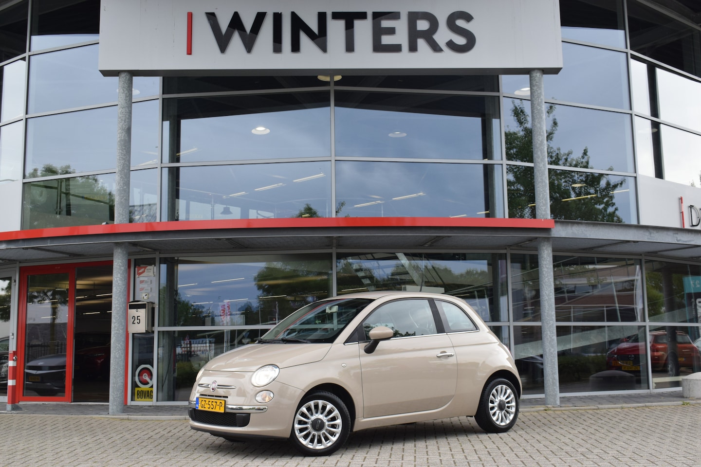 Fiat 500 - 1.2 Popstar | Airco | Elektrische Ramen | Lichtmetalen Velgen | - AutoWereld.nl