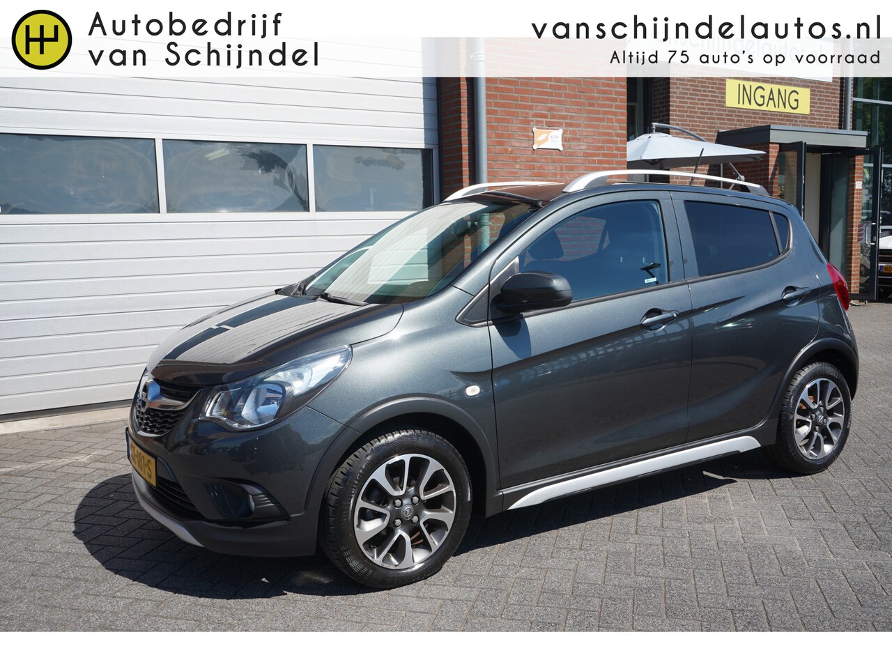 Opel Karl - 1.0 ROCKS ONLINE EDITION ORIGINEEL NEDERLANDS ANDROID/APPLECARPLAY(NAVI) AIRCO CRUISECONTR - AutoWereld.nl