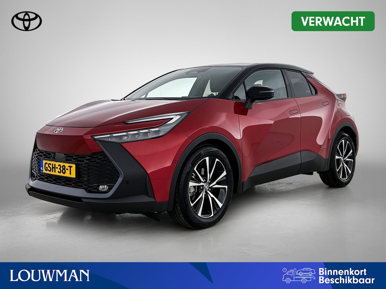 Toyota C-HR - 1.8 Hybrid 140 First Edition | Full LED Adaptive | 360 Camera | Groot Multimedia Scherm | - AutoWereld.nl