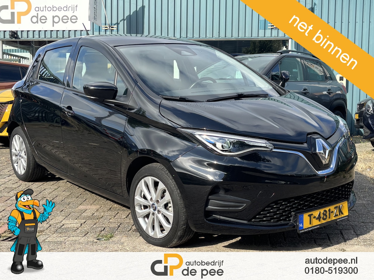 Renault Zoe - R110 Life 52 kWh GARANTIE/HUURACCU/CRUISE/AIRCO/CARPLAY/PARKEERSENS./LICHTMETAAL rijklaarp - AutoWereld.nl