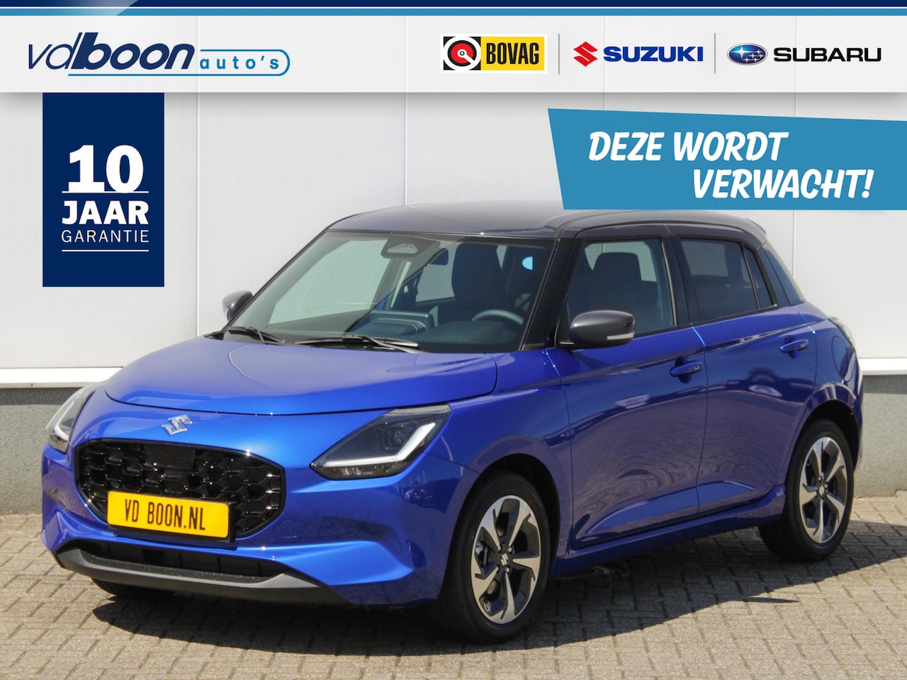 Suzuki Swift - 1.2 Style Smart Hybrid | Cruise | Navi | Carplay | Lm-Velgen - AutoWereld.nl