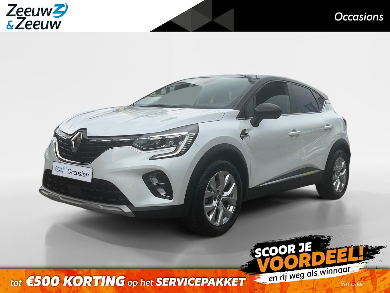 Renault Captur - 1.6 E-Tech Hybrid 145 Intens | Automaat | Dealer Onderhouden | Camera | All Season Banden - AutoWereld.nl