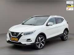 Nissan Qashqai - 1.2 Tekna, panoramadak, trekhaak, camera, vele opties, 1 e eigenaar, NL auto met nap
