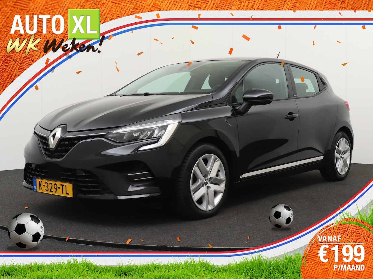 Renault Clio - 1.6 162 PK Aut. MHEV Business Zen Carplay Navi LED DAB - AutoWereld.nl