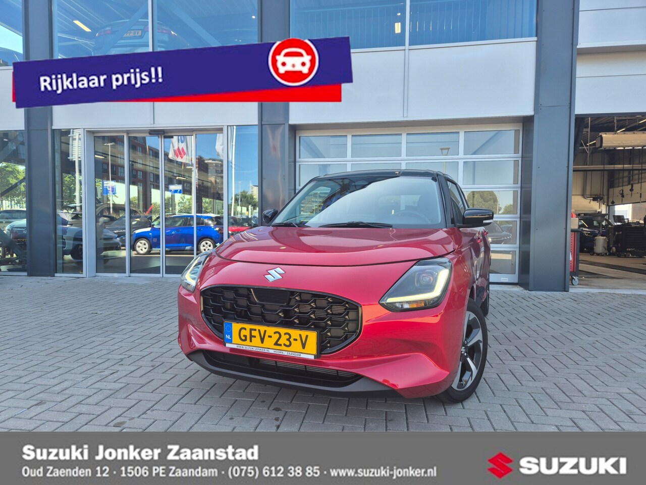 Suzuki Swift - 1.2 Style Smart Hybrid Automaat 1.900 KM!!! - AutoWereld.nl