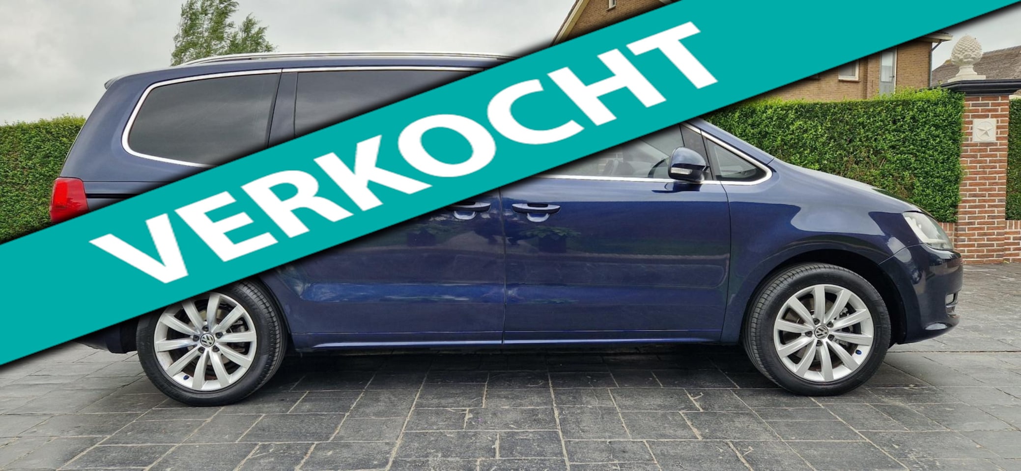 Volkswagen Sharan - 1.4 TSI Highline 7persoons Leder ECC APK PDC NAVI Inruil Mogelijk - AutoWereld.nl