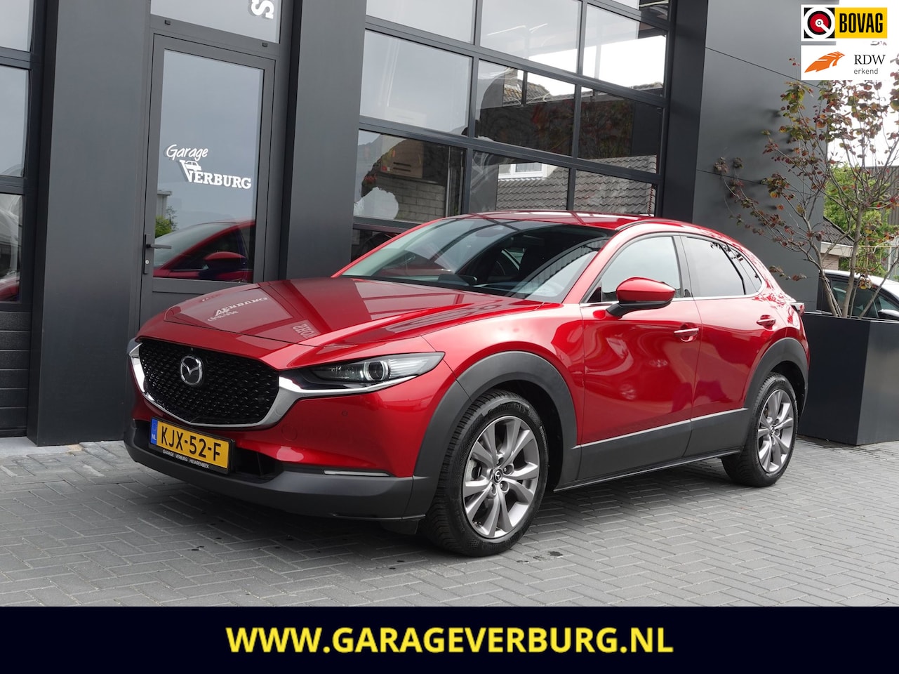 Mazda CX-30 - 2.0 e-SkyActiv-G M Hybrid (Navigatie,Camera360,Elek.achterklep,Trekhaak,Stoel+stuurverwarm - AutoWereld.nl