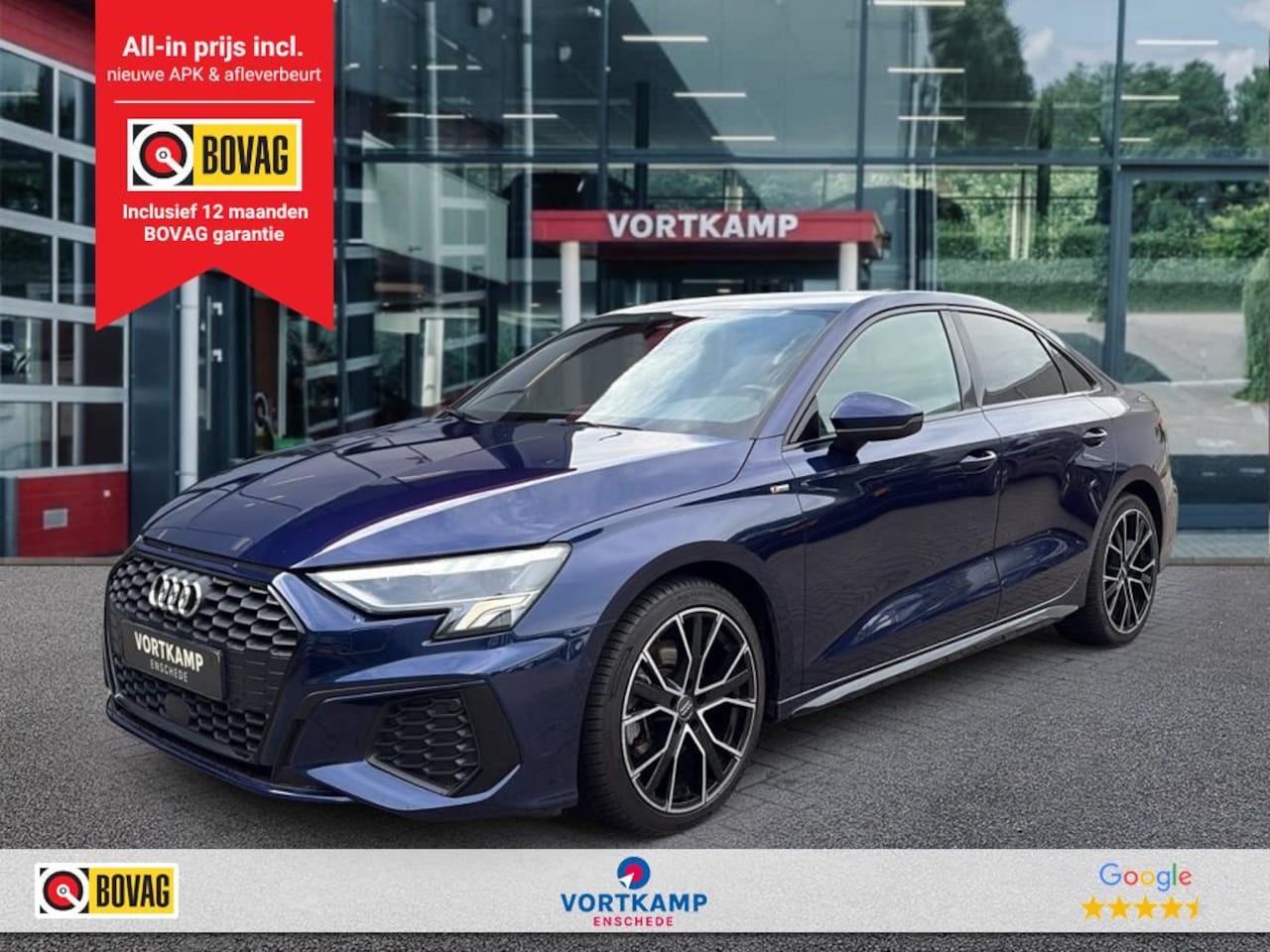 Audi A3 - 30 TFSI S-LINE MATRIX-LED/PDC/STOELVERW/PDC/NAVI - AutoWereld.nl