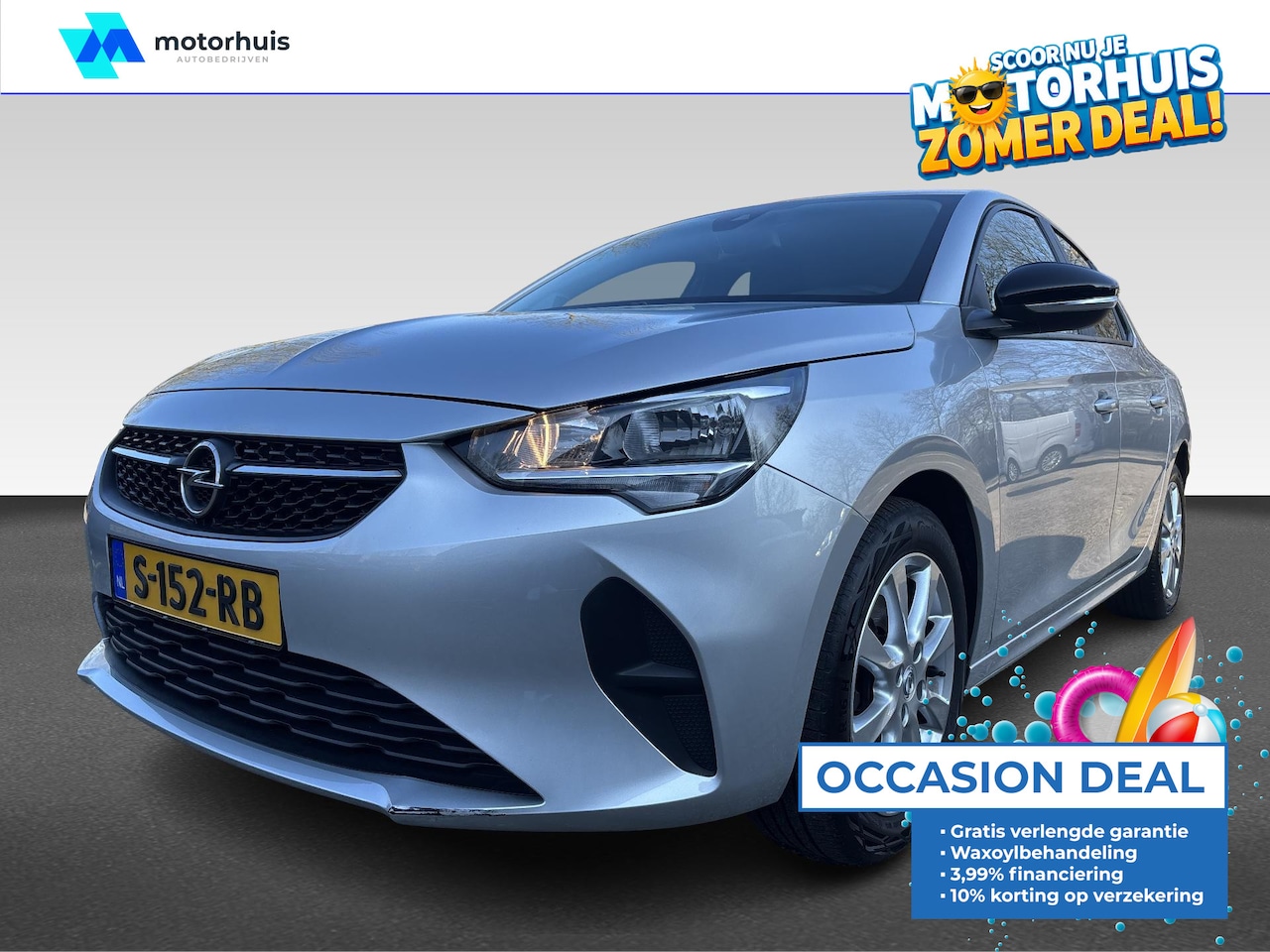 Opel Corsa - | Edition | 100pk | 7" kleuren touchscreen | Carplay | | 16'' lichtmetalen velgen, 8-spaak - AutoWereld.nl