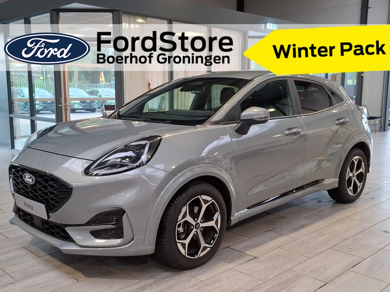 Ford Puma - EcoBoost Hybrid 125pk ST-Line | Winterpack | Cruise control | Camera | Clima | SYNC 4 | Al - AutoWereld.nl