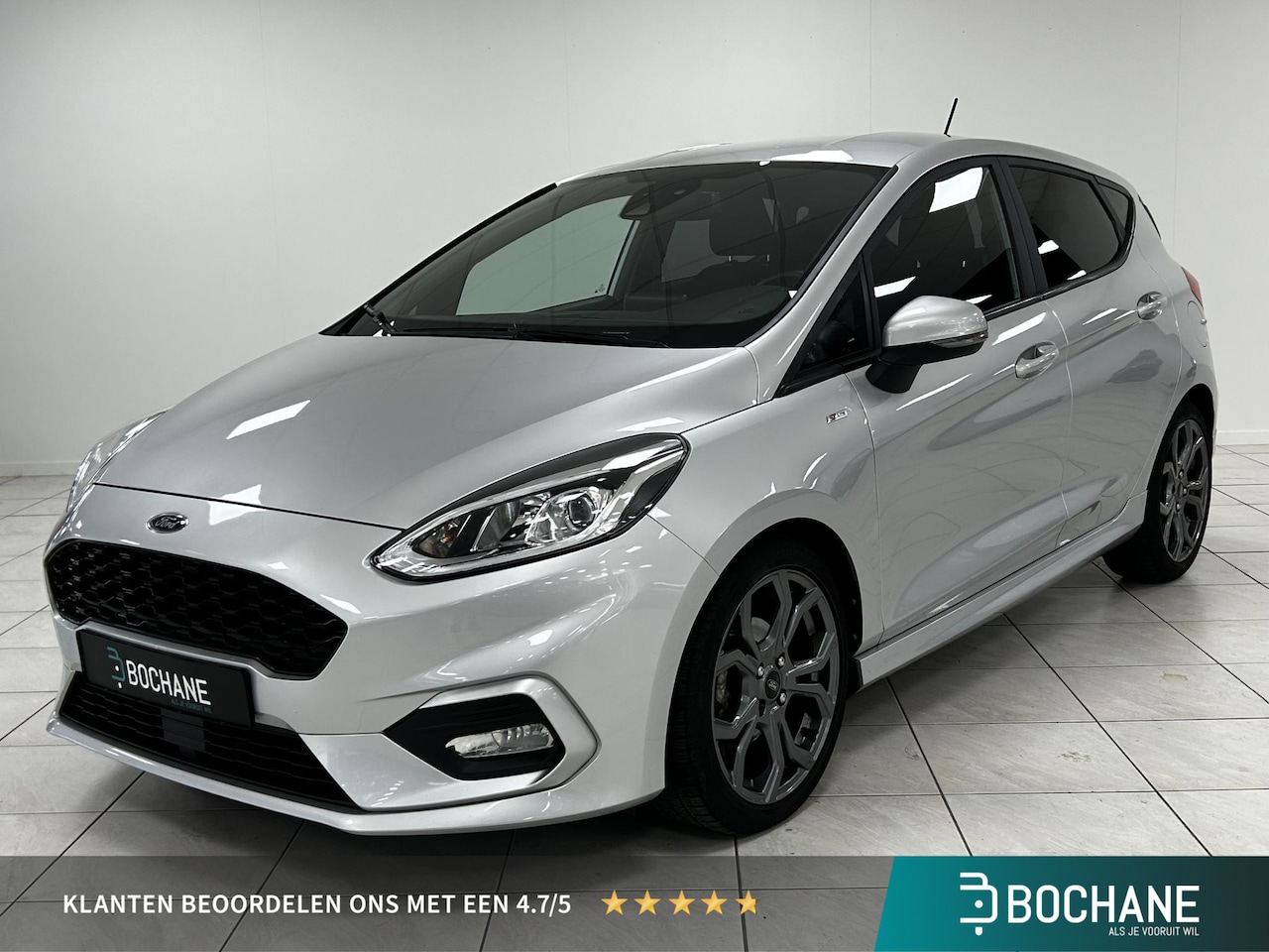 Ford Fiesta - 1.0 EcoBoost ST-Line NAVIGATIE | PARKEERSENSOREN ACHTER | VOORRUITVERWARMING - AutoWereld.nl